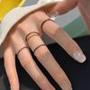 7 шт./комплект Модное Цветное Кольцо с Капельным Маслом Ультратонкое Для Женщин Девушек Вечеринки Высококачественный Персонализированный Шарм Ювелирное Изделие Подарок