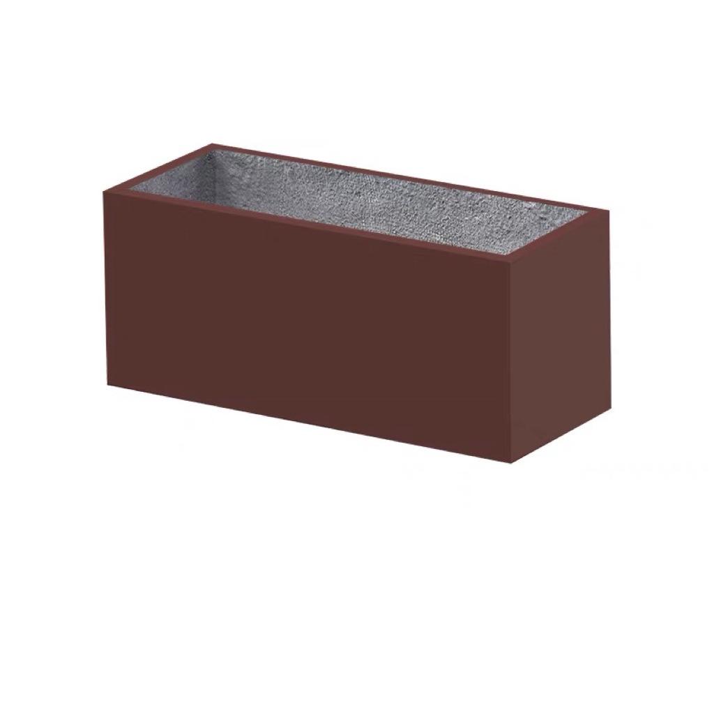 Extra Large Rectangular Cement Flower Pot for Indoor & Outdoor Use, Ideal for Vegetables, Balcony, and Garden Landscaping.