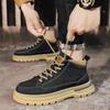 Men's Socks Boots Four Seasons Soft Sole Non-slip Outdoor Boots Fashion Youth Sports Joker Tooling Boots High-top Casual Boots