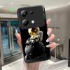 Красивый Цветок Милые Кошки Чехол Для Xiaomi Poco M6 Pro 4G / Poco M7 Pro 5G Закаленное Стекло Чехол Для Телефона Защитная Крышка Жесткий Корпус