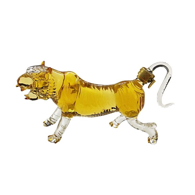 Animal Glass Wine Bottle Glass Bottle Hip Flasks Flagon Liquor Bottles Sealed Jarwine Container Liquor Pot Whiskey Bottles