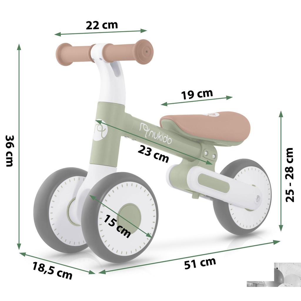Rowerek Biegowy Dla Dzieci Nukido Nk-603