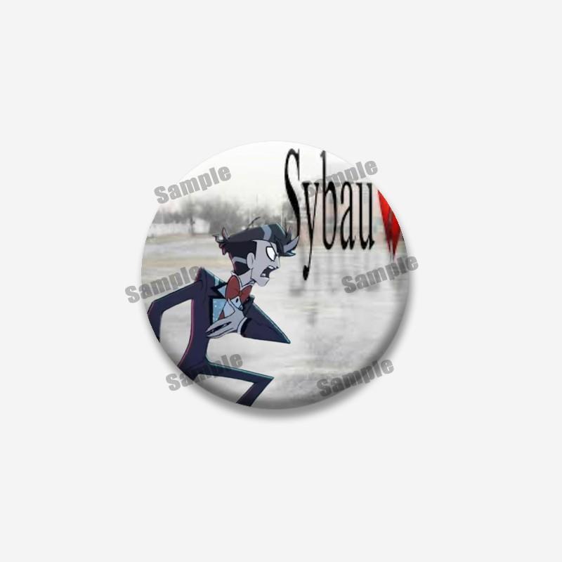 Anime Cartoon Character Vox Soft Button Pins Handmade Role Playing Brooch Backpack Clothing Jewelry Badge Prop Souvenir Gifts