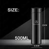 500 мл Портативная бутылка для воды из нержавеющей стали Для Mercedes benz A B G Class AMG W203 W205 W210 W211 W212 W221 Кружка-термос для путешествий