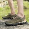 Men Breathable Sneakers  New Fashion Shoes Climbing Hiking Shoes Men Outdoor Beach Wading Shoes Mesh Mens Non-slip