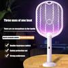 Upgraded 3000V Mosquito Swatter with TYPE-C Charging, 3 In 1 Electric Mosquito Swatter, Mosquito Killer Lamp Mata Moscas Zapper
