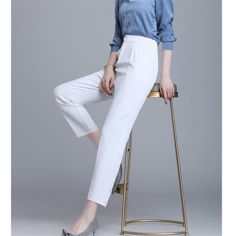 Women Spring Summer Casual High Waist Wide Leg Trousers Office Straight Pencil Suit Trousers Korean Stytle Harajuku Fashion Pant