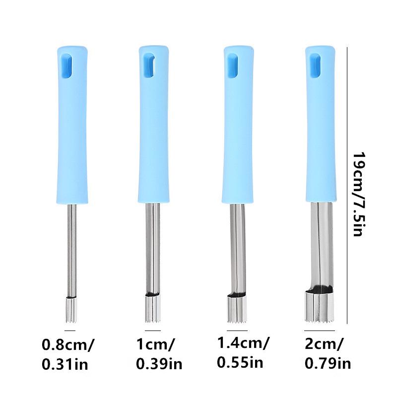 1 шт. Нержавеющая сталь Фруктовая косточковыдавливатель Финики Вишня Груша Косточковыдавливатель Удаление косточек фруктов Нож-слайсер Инструменты для фруктов и овощей