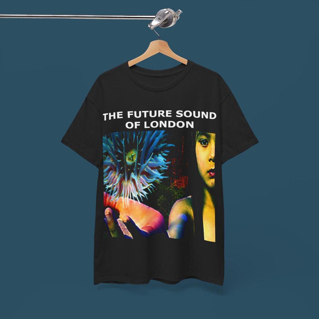 The Future Sound Of London Band T shirt - Electronic Techno EDM - Scarlette Satoshi Tomiie The Amorphous Androgynous T-Shirt Mens Kids
