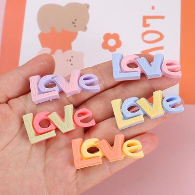 Чехол для телефона LOVE из смолы с надписью «Сделай сам» и кремом для детей