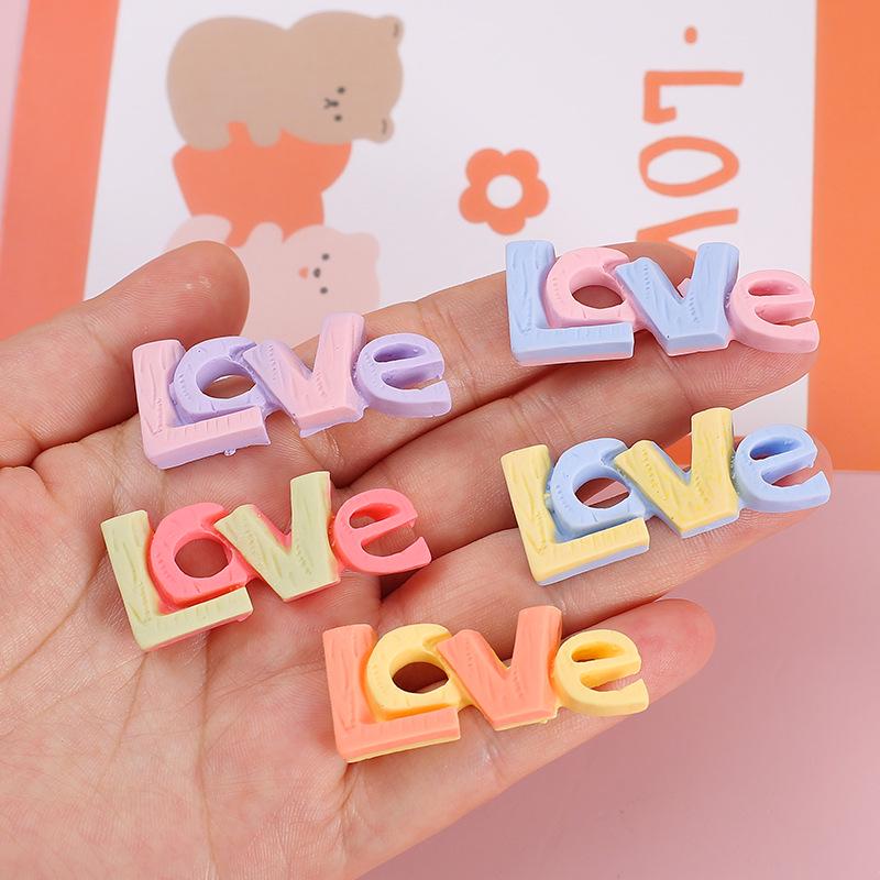 Чехол для телефона LOVE из смолы с надписью «Сделай сам» и кремом для детей