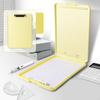 A4 File Folder A4 File Clipboard Box Case Large Capacity Waterproof Memo Clip Board Plastic File Storage File Organizer Student