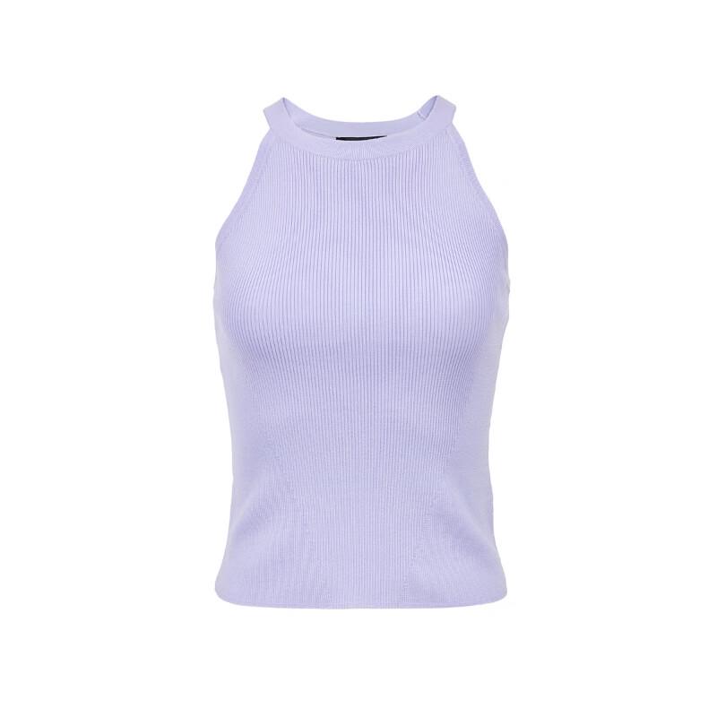 VEROMODA Women's Slim Fit Cutout Sleeveless Knit Top