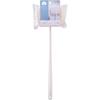 Bath Sponge with Handle (Long Handle/Hanging) Bath Sponge (Floating Storage) for Bath Cleaning, White, JA089W