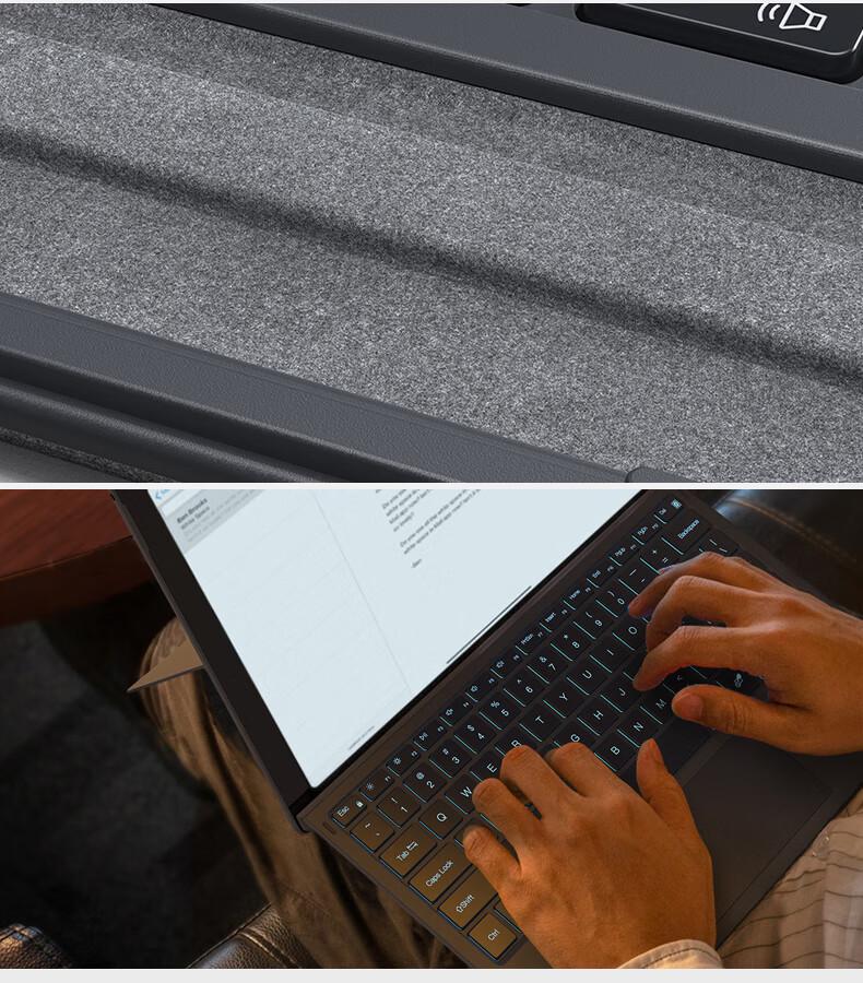 Магнитная цветная клавиатура с подсветкой Pro8 для планшетов Microsoft Surface Pro 9/10/11X