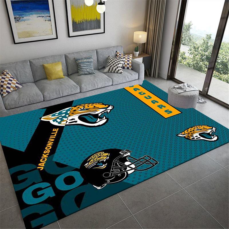 Ковер Jacksonville Jaguars для гостиной, спальни, дома, дивана, игровая нескользящая напольная подстилка для детей