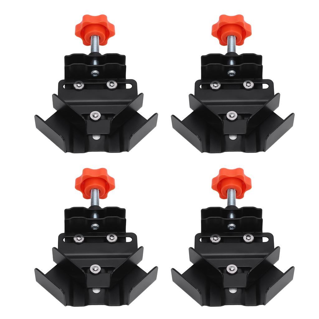 4 шт. угловые струбцины утолщенного открытого типа 90 градусов прямой угол регулируемые поворотные губки зажим для