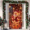 Рождественский флуоресцентный баннер/чехол на дверь/фон/украшение для праздничной вечеринки/рождественская декоративная подвесная ткань