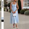Elegant and Refined Halter-neck Strapless Dress for Women's Spring and Summer