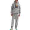 Vans X Sesame Street Collection Letter Print Повседневные трикотажные спортивные штаны унисекс Серые брюки VN000C9S02F