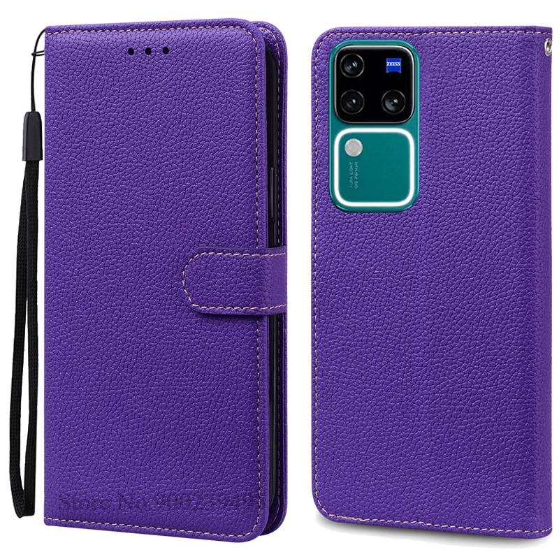 Для Vivo V30 чехол кожаный кошелек раскладной телефон чехол для V30 Pro чехол для Vivo V30 Pro 5G чехол Coque Fundas VivoV30 V 30 телефон чехол