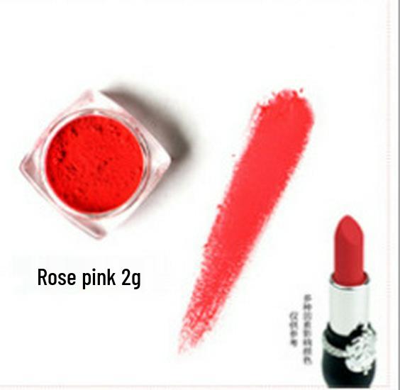 Порошок-сырье для розовой помады DIY - 2 г Пигмент для бальзама для губ на растительной основе