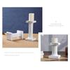 Home Decor Roman Pillar Decor Resin Pedestal Stand Figurine Vintage Roman Column Ornament  Wedding