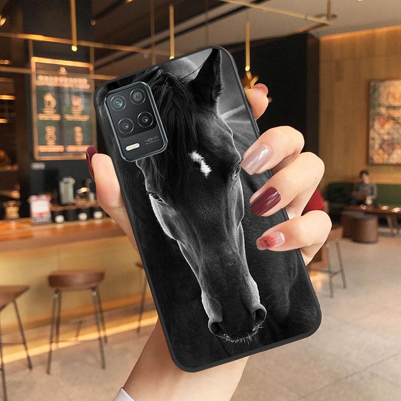 Чехол для телефона с изображением лошади для OPPO Realme 8 7 6 6i C3 C21 C21Y C11 X3 SuperZoom A94 A74 A91 A53S A54
