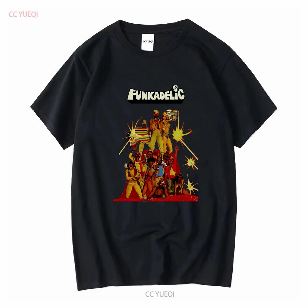 Funkadelic Джордж Клинтон Футболка Эдди Хейзел Основной Parliament pfunk Концерт Винтажный Постиранный Топ Для Повседневной Носки Мода