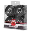 RS Red Spider RC Off-Road Car: 4WD Model with JC Tires & 1.0 Oval Metal Wheels R274