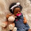 Silicone Reborn Baby Doll 49cm With Visible Veins For Collectors And Giftgiving