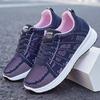 Fashion 2024 New Women Casual Shoes Breathable Walking Mesh Lace Up Flat Shoes Sneakers Women Flat Tennis Feminino Zapatillas De Deporte