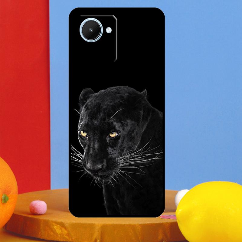 Cheetah Panther Snow Cheetah For Realme C55 C53 C67 C51 C35 C33 C31 C30 C25s C21Y GT Neo 6 5 9 10 11 12 Pro Plus Case