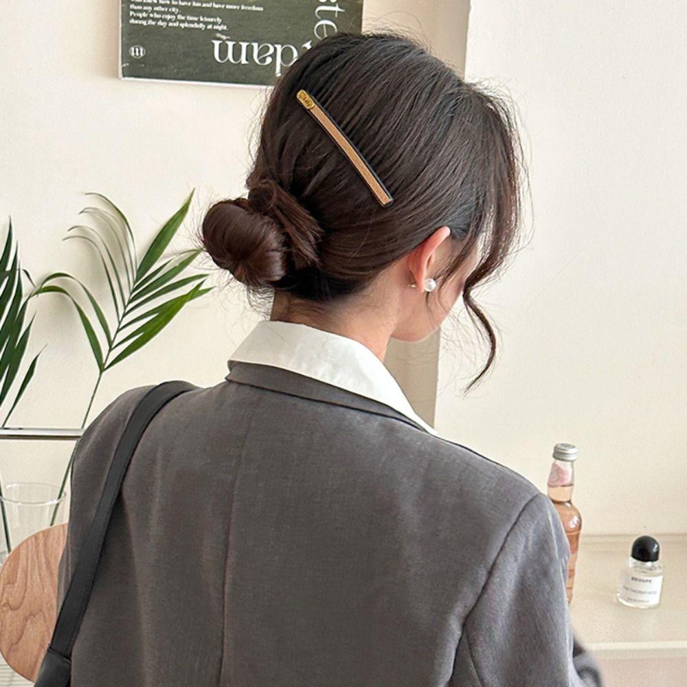 Кожаные фиксированные расчески с медвежьей вставкой, модная расческа для укладки волос, повседневная