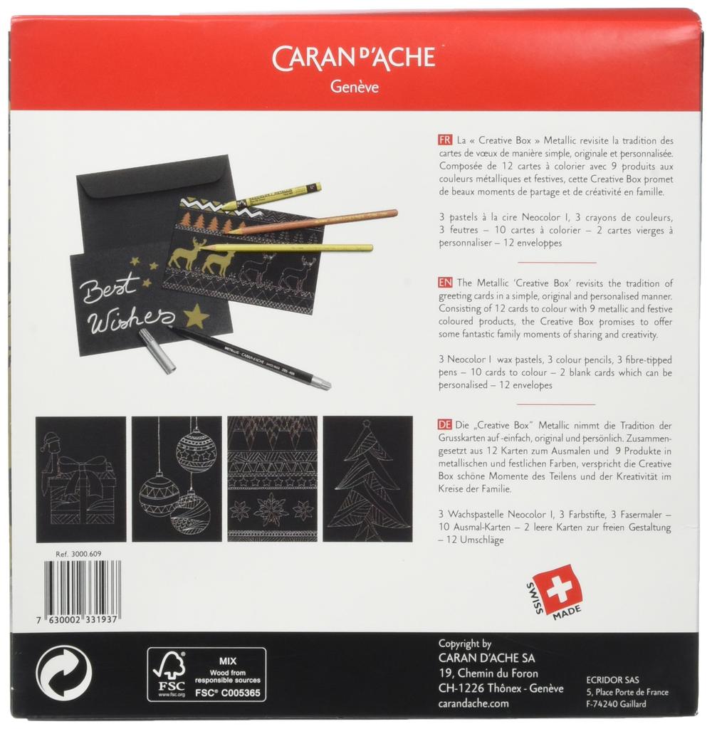 Caran Metallic Create Box d'Ache 3000-609