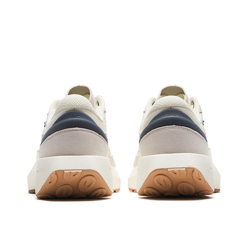 Anta Ice Sugar 4 удобные универсальные амортизирующие нескользящие износостойкие низкие повседневные туфли мужские кроссовки белые серые 912428802-1