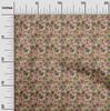 oneOone Cotton Cambric Dark Wine Fabric Florals Fabric For Sewing Printed Craft Fabric By The Yard 42 Inch