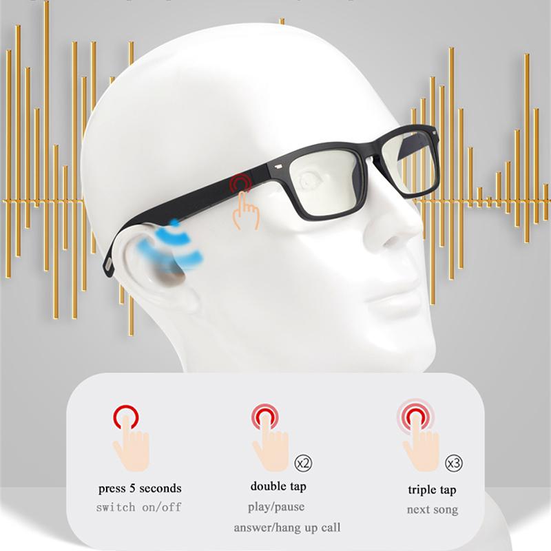 2023 новые модные умные очки с беспроводной связью Bluetooth 5,0, музыкальные очки, умные поляризационные солнцезащитные очки с защитой от синего света, HD-наушники, звонки