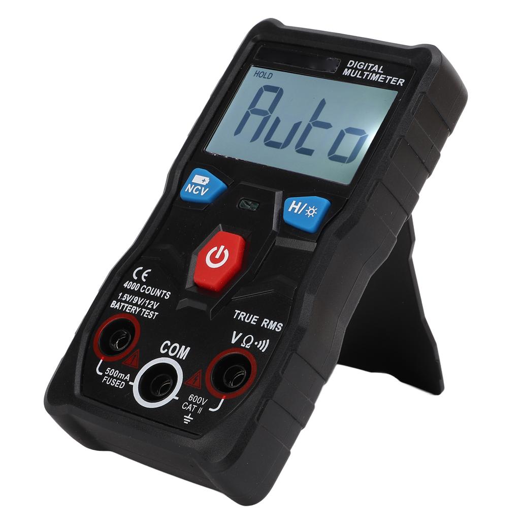 Цифровой мультиметр Высокоточный интеллектуальный мультиметр Тестер напряжения и тока для проверки батареи