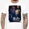 Buffy the Vampire Slayer Cast - Season 3, Helpless. White T-Shirt - Men's & Women's All Sizes. Giles, Joyce.