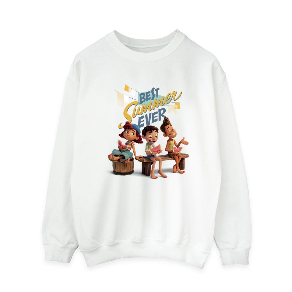Disney Womens/Ladies Luca Best Summer Ever Sweatshirt