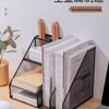 Металлическая настольная книжная полка и органайзер