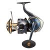 Спиннинговая катушка Daiwa SW 25 Saltiga 18000-H Синий x Золотой