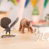 Terra by Battat 6 Woodland Animal Figurines Realistic Miniature Toys Including Raccoon and More Plastic Animal Set for Ages 3 and Up Educational Gift