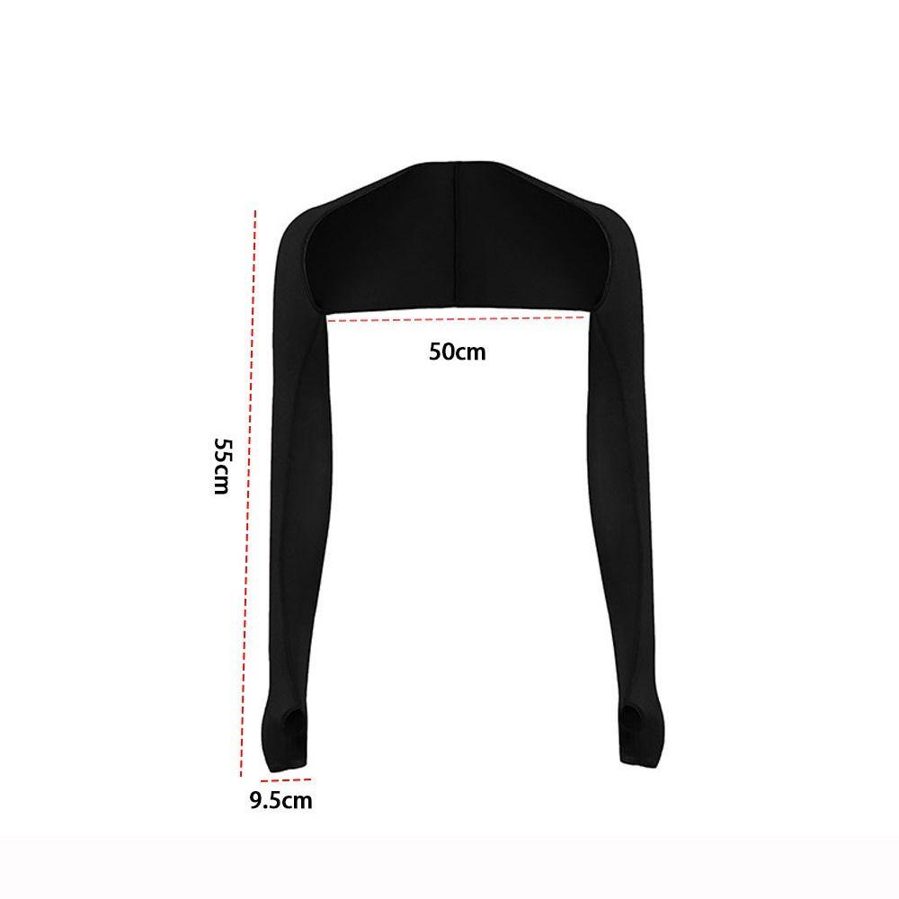 For Men Running Cycling Driving UV Protection Sun Protection Shawls Ice Silk Sleeves Arm Sleeves