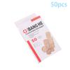 50/100Pcs Waterproof Band-Aids Bandages First Aid Medical Anti-Bacteria Wound Plaster 4 Size Home Travel Emergency Kits