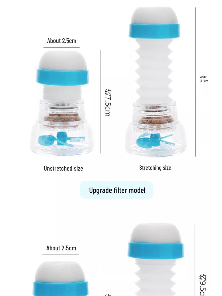 Скидка для новичков: Брызгозащищенный удлинитель крана и фильтр для очистки воды для кухни
