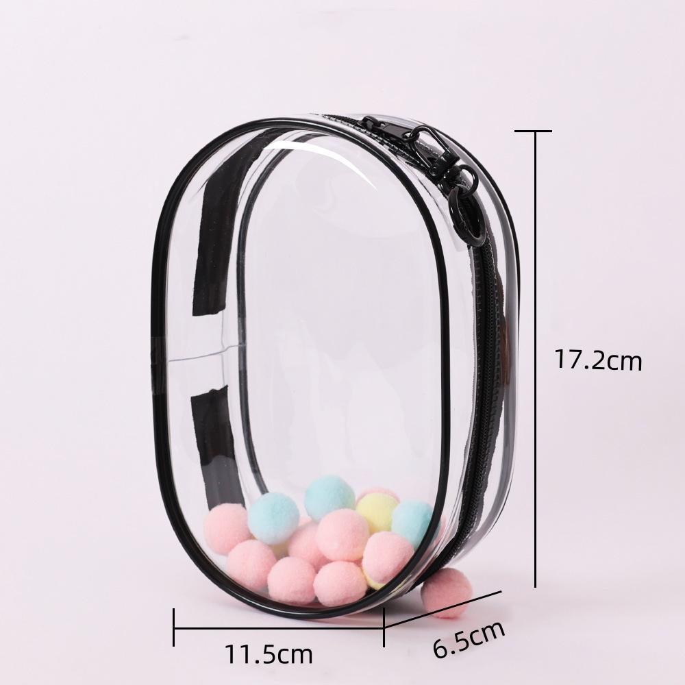 Прозрачный защитный кейс-органайзер для кукол Лабубу 15-17 см, сумка для демонстрации на улице с брелоком, аксессуары для кукол