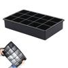 Silicone Ice Tray 15 Even Household Square Ice =Mold Easy Release Creative DIY Silicone Ice Box