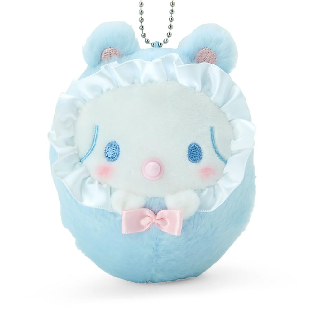 Sanrio Cinnamoroll Mascot 10 x x 4 Swaddle Baby 978752 Holder, 7.3 cm, Mascot, Character,